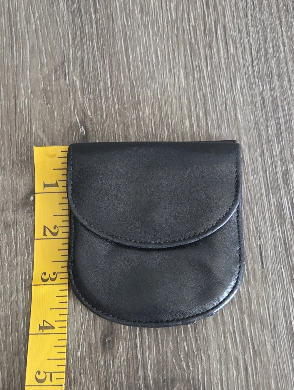 Stone Mountain Black Leather Taxi Wallet